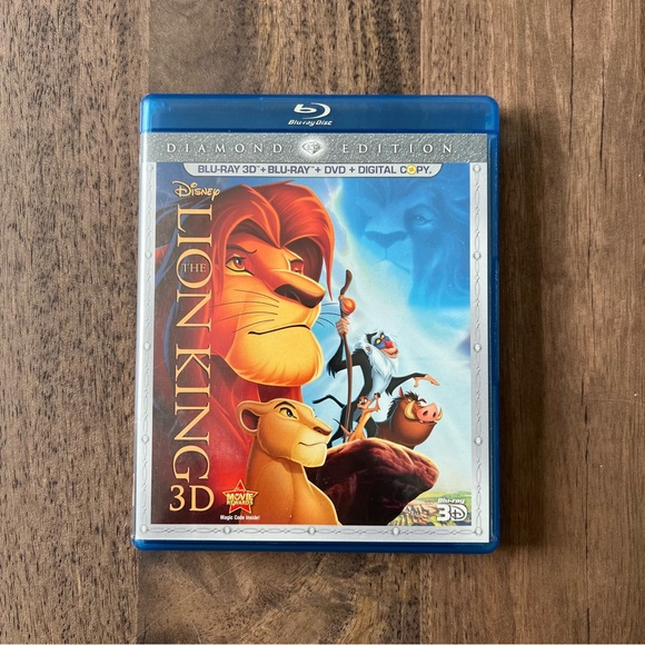 Disney The Lion King Diamond Edition Blu-Ray 3D, Blu-ray, DVD & Digital Movies - Picture 1 of 5